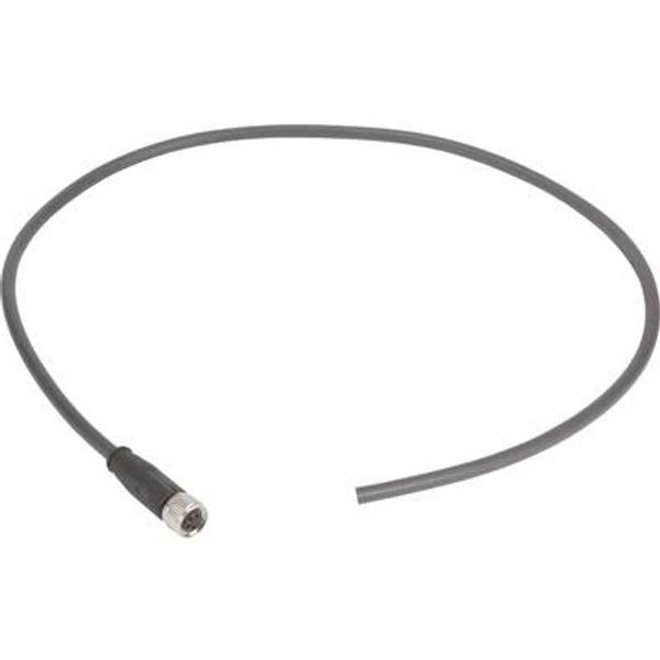 M8 Cable Assembly 4-poles st/- f/- 3,0m image 1