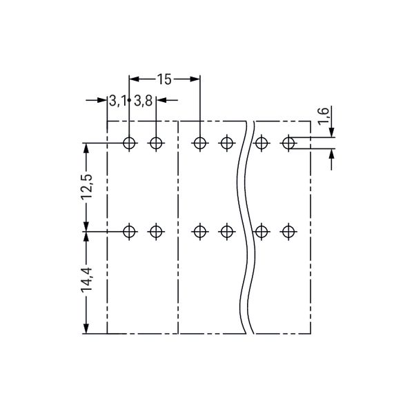 PCB terminal block lever 16 mm² gray image 6