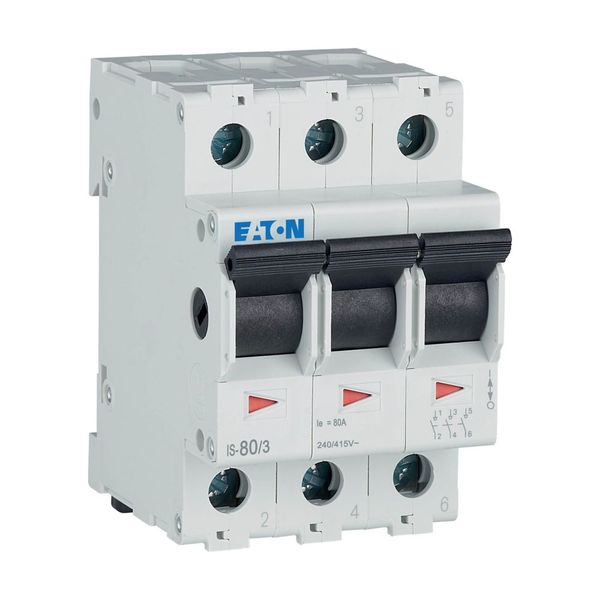 Main switch, 240/415 V AC, 80A, 3-poles image 8