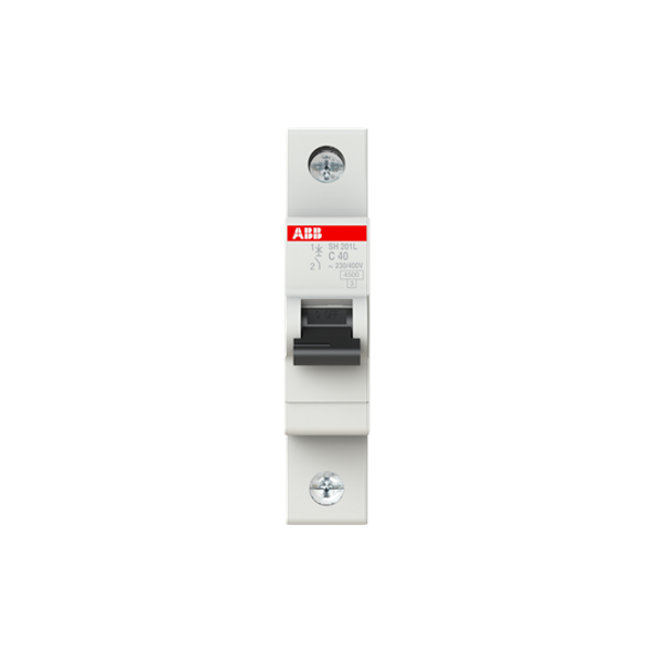 SH201L-C40 Miniature Circuit Breaker - 1P - C - 40 A image 1