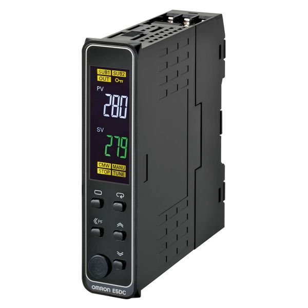 Temp. controller, PRO, DIN Rail 22,5mm, Uni. I/P,1x0/4-20mA curr. OUT, image 4