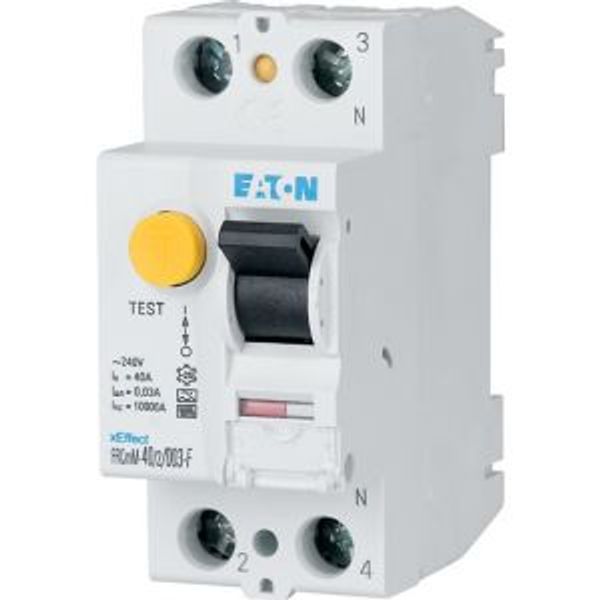 Residual current circuit breaker (RCCB), 25A, 2p, 100mA, type S/F image 7