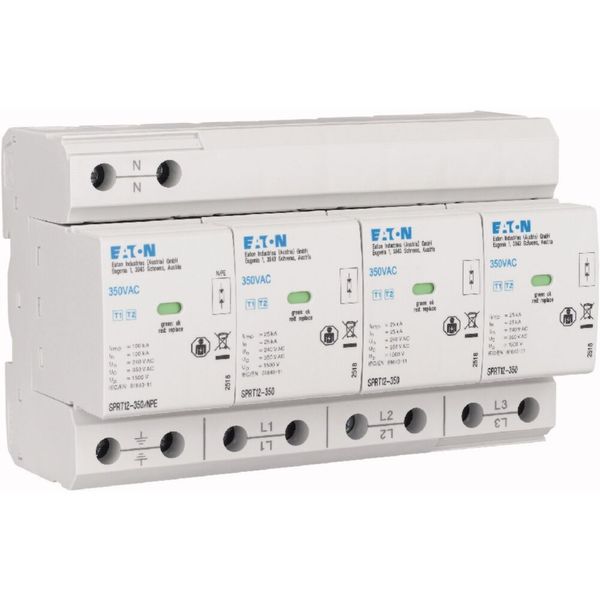 Combined arrester, transient voltage surge suppression T1&T2 image 6