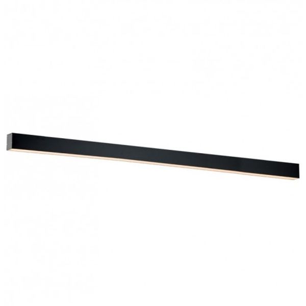 Linear Wall Lamp L2260 4000K Black Dim. Station Ul image 1