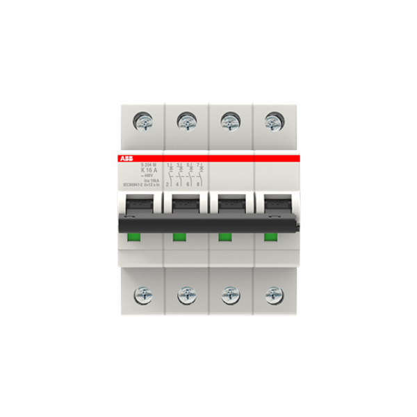 S204M-K16 Miniature Circuit Breaker - 4P - K - 16 A image 6