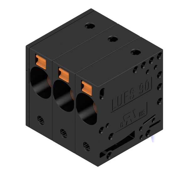 PCB terminal, 10.00 mm, Number of poles: 3, Conductor outlet direction image 3