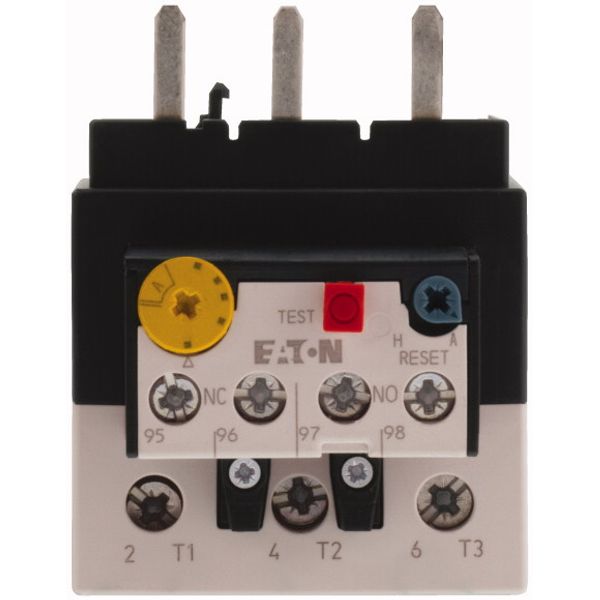 Overload relay, ZB65, Ir= 65 - 75 A, 1 N/O, 1 N/C, Direct mounting, IP00 image 2