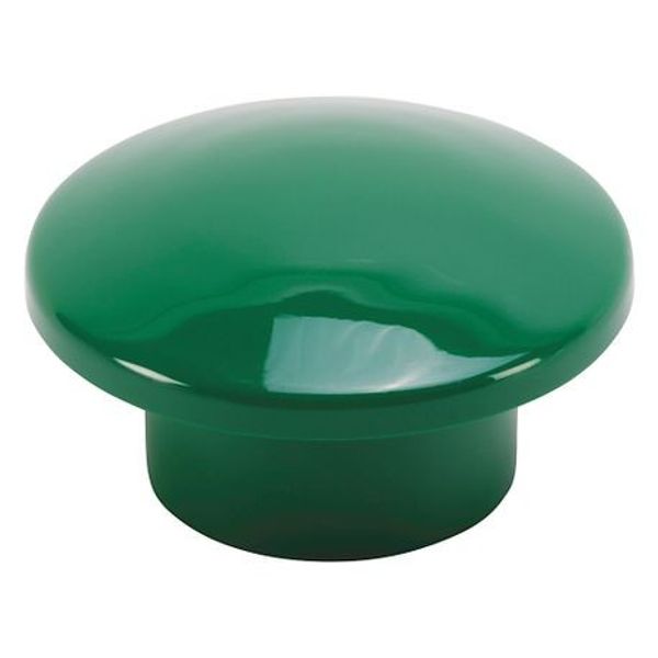 Allen-Bradley 800T-N246G Cap, 30mm Push Button, Green, Non-Illuminated Mushroom Push Button, Replacement Part image 1