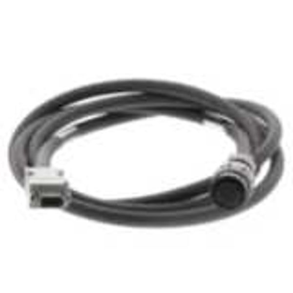 G5 series servo encoder cable, 15 m, 200 V: 1 to 1.5 kW, 400 V: 400 W image 1