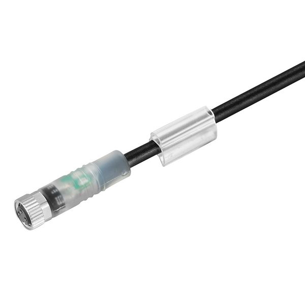 Sensor-actuator Cable (assembled), One end without connector, M8, Numb image 1