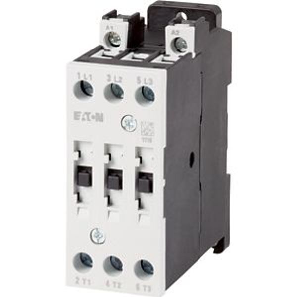 Power contactor, 3 pole, 380 V 400 V: 11 kW, 24 V 50/60 Hz, AC operation, Screw terminals image 2