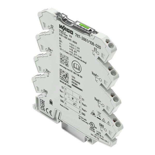 787-2861/108-020 Electronic circuit breaker; 1-channel; 24 VDC input voltage image 1