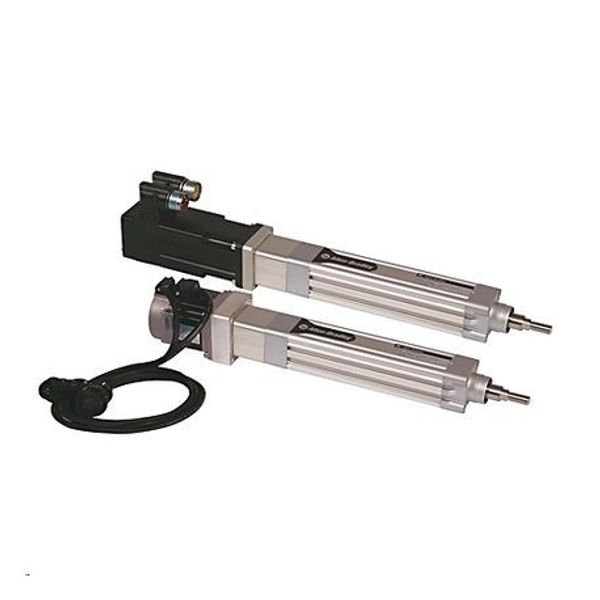 Allen-Bradley MPAR-A2100C-V4A MP-Series Electric Cylinders, 100 mm (4.15 in.), 230V AC, Multiturn 128 sin/cos ABS Encoder, 24 VDC Brake image 1