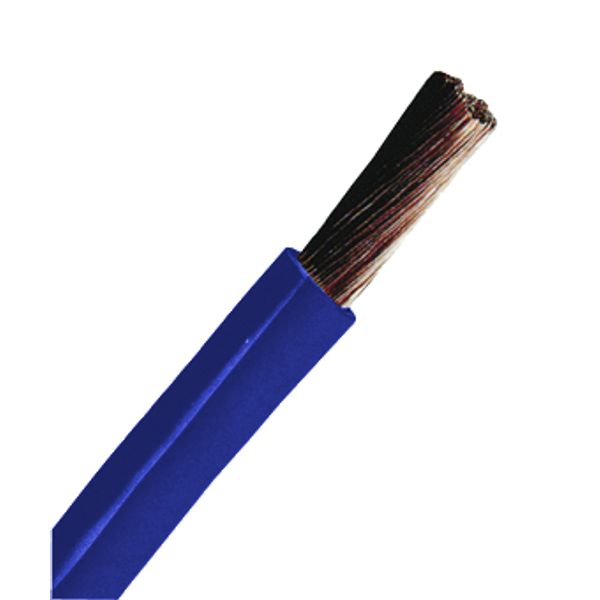 PVC Insulated Wires H07V-K 4mm² dark blue HPV image 1