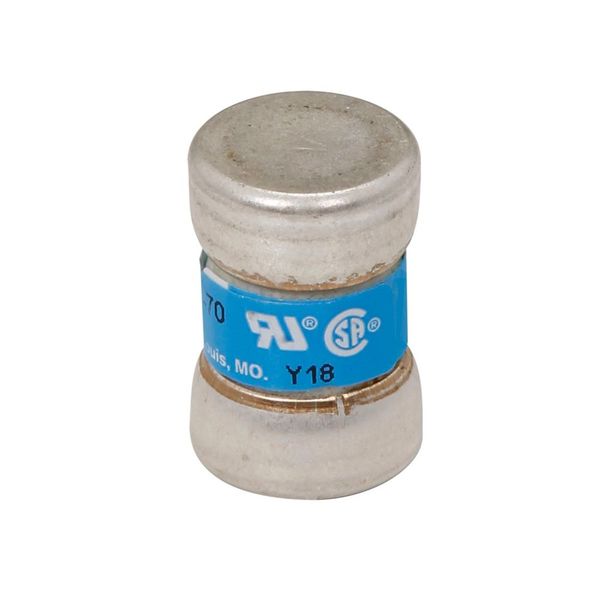 Eaton Bussmann series TPS telecommunication fuse, 170 Vdc, 35A, 100 kAIC, Non Indicating, Current-limiting, Non-indicating, Ferrule end X ferrule end, Glass melamine tube, Silver-plated brass ferrules image 7