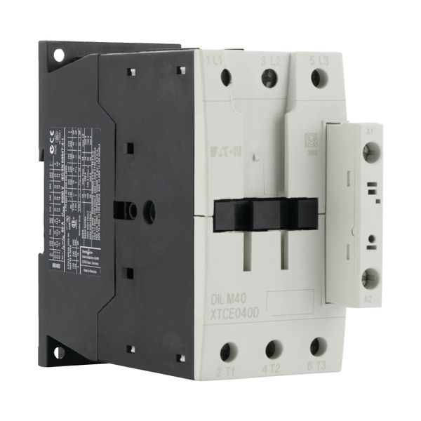 Contactor, 3 pole, 380 V 400 V 18.5 kW, 220 V 50 Hz, 240 V 60 Hz, AC operation, Screw terminals image 17