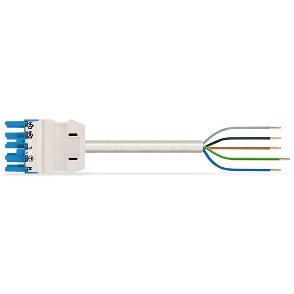 pre-assembled connecting cable B2ca Plug/open-ended gray image 2