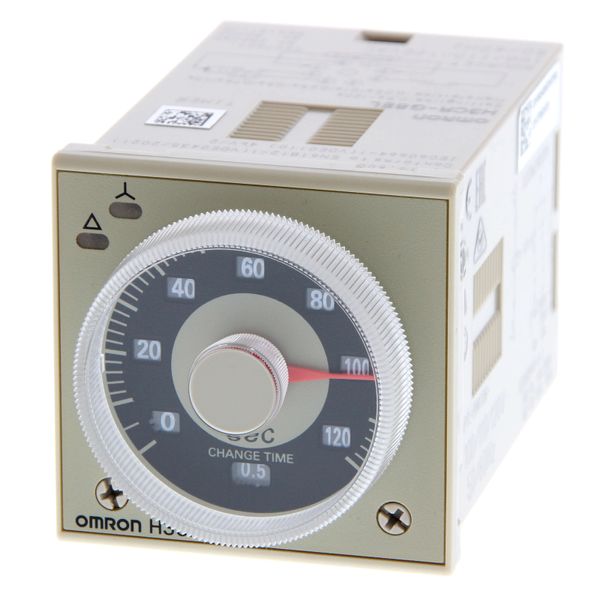 Timer, plug-in, 8-pin, 1/16DIN (48 x 48 mm), star-delta-delay, 0.5-120 image 5