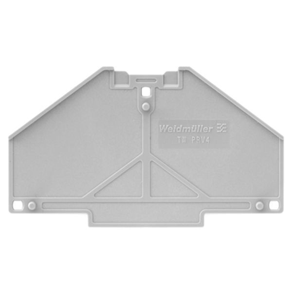 Partition plate (terminal), Printed  0-3, horizontally, 70 mm x 41.1 m image 1