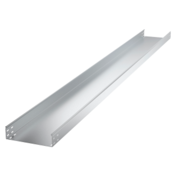 CABLE TRAY IN GALVANISED STEEL - NOT PERFORATED - BRN80 - LENGTH 3M - WIDTH 215MM - FINISHING Z275 image 1