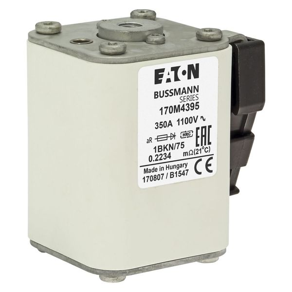 Fuse-link, high speed, 500 A, AC 1100 V, size 1, 53 x 69 x 74 mm, aR, IEC, UL, single indicator image 17