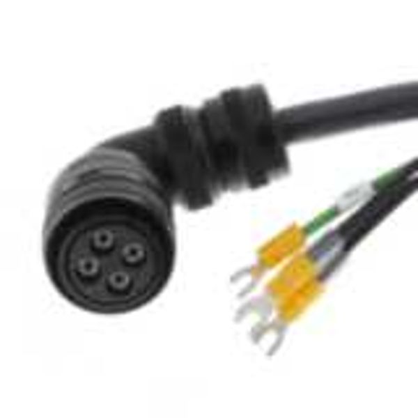 G5 series servo motor power cable, 1.5 m, w/o brake, 3-5 kW image 2