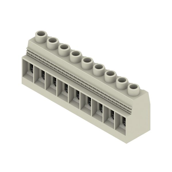 PCB terminal, 15.00 mm, Number of poles: 9, Conductor outlet direction image 4