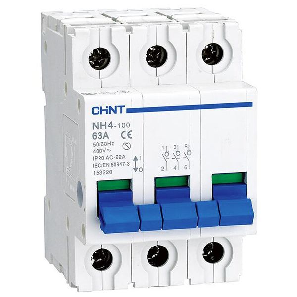 Main switch 3P 0-1 32A image 1