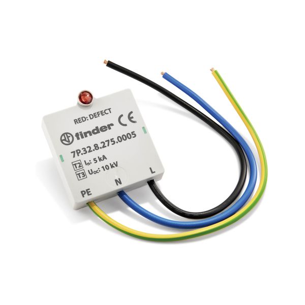 SPD type 3, 1 phase LED /1 varistor+1 spark-gap/275V Max. (7P.32.8.275.0005) image 3