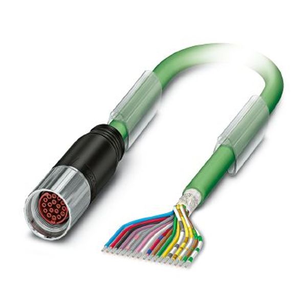 Cable plug in molded plastic image 1