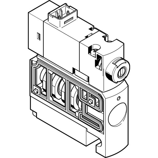 CPVSC1-M1LH-M-T-Q4 Air solenoid valve image 1