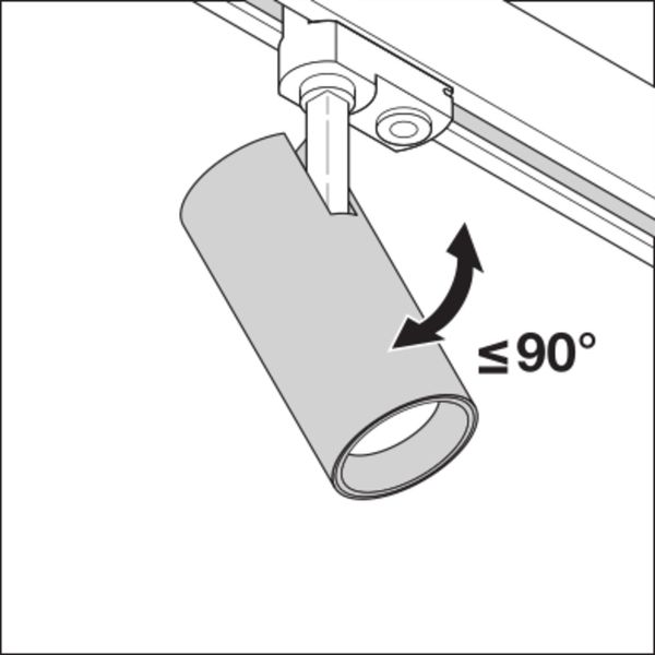 TRACKLIGHT SPOT D85 35W 35 W 4000 K 90RA NFL BK image 19