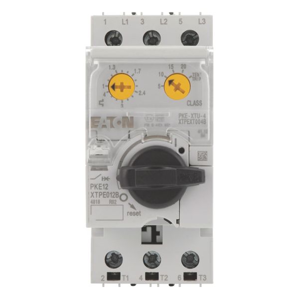 Motor-protective circuit-breaker, Complete device with standard knob, Electronic, 1 - 4 A, With overload release image 11
