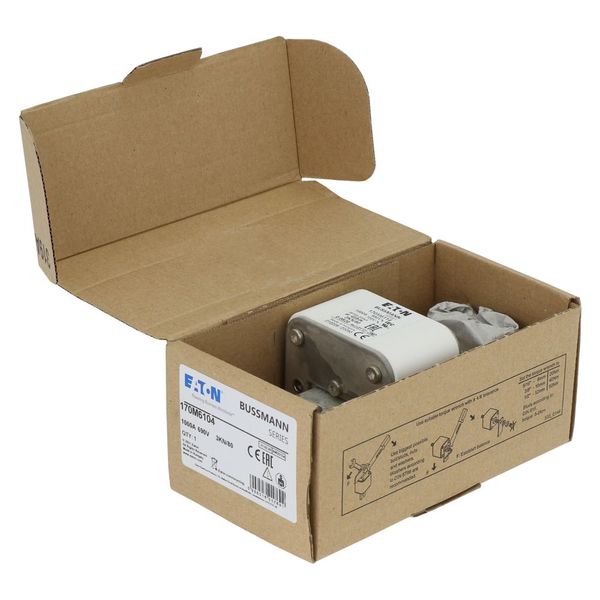 Fuse-link, high speed, 1000 A, AC 690 V, size 3, 74 x 92 x 111 mm, aR, IEC, single indicator image 12