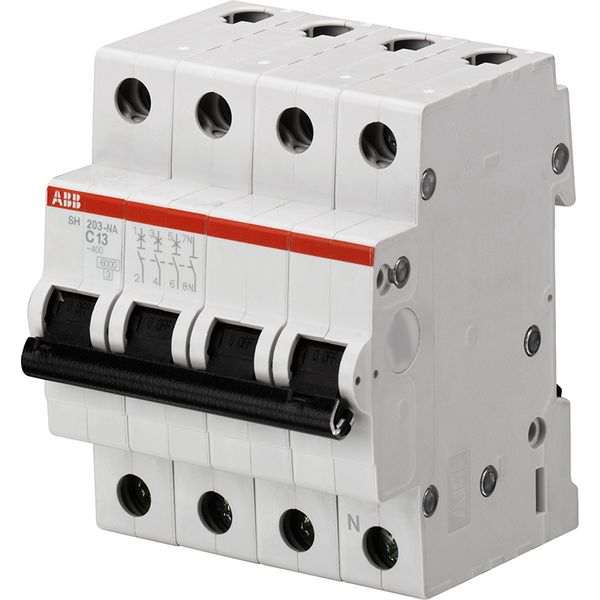 SH203-C25NA Miniature Circuit Breaker - 3+NP - C - 25 A image 1