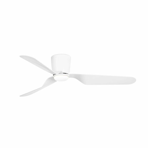 PEMBA Ø1320MM WHITE 3 BLADES 15W 3000K image 1