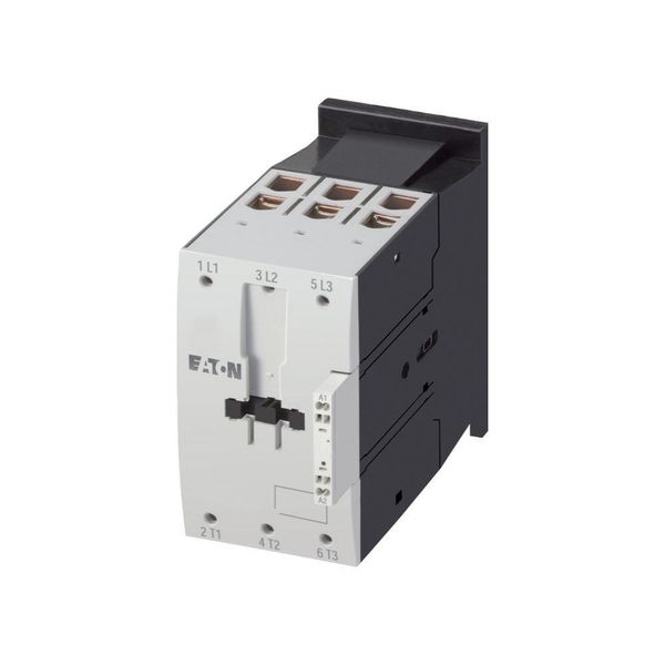 Contactor, 3 pole, 380 V 400 V 75 kW, RDC 24: 24 - 27 V DC, DC operation, Spring-loaded terminals image 3