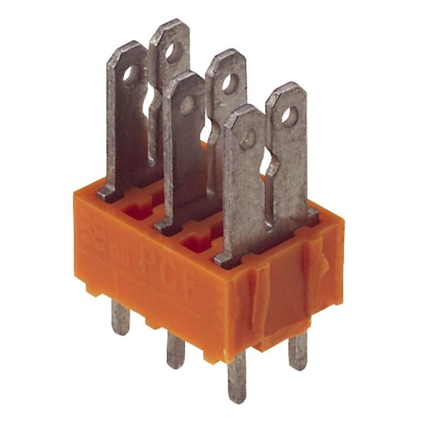 PCB terminal, 5.00 mm, Number of poles: 3, Conductor outlet direction: image 1