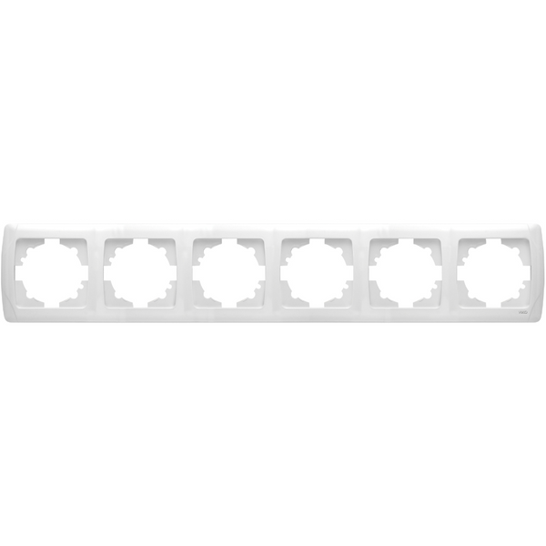 Carmen Accessory White Six Gang Frame image 1