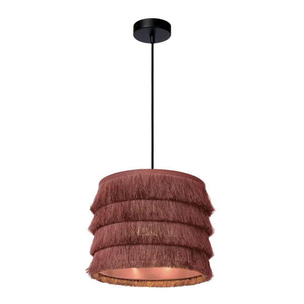 Lucide EXTRAVAGANZA TOGO - Pendant light - Ø 25 cm - 1xE27 - Pink image 1