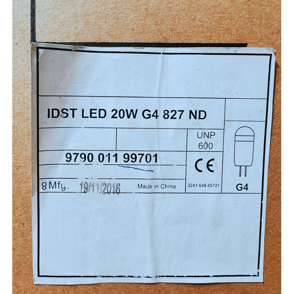 Bulb LED G4 1.8W 2700K 205lm 300" without packaging. image 3