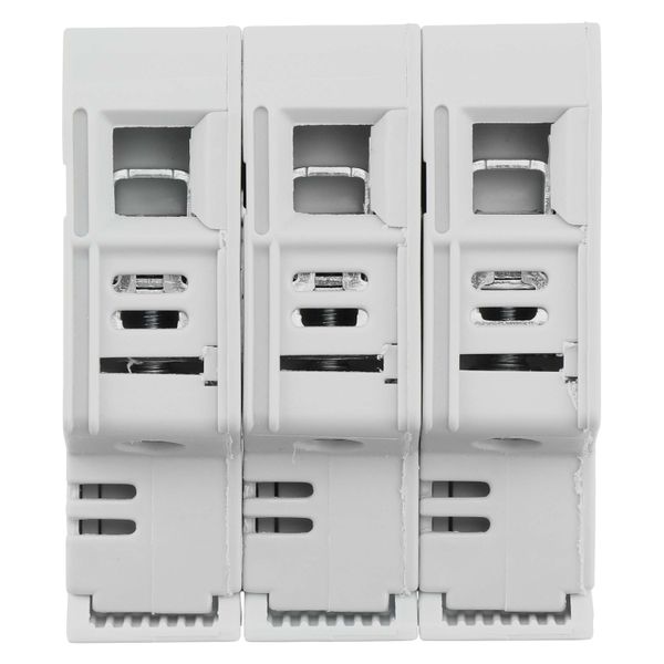 Fuse-holder, LV, 30 A, AC 600 V, 10 x 38 mm, CC, 3P, UL, indicating, DIN rail mount image 36