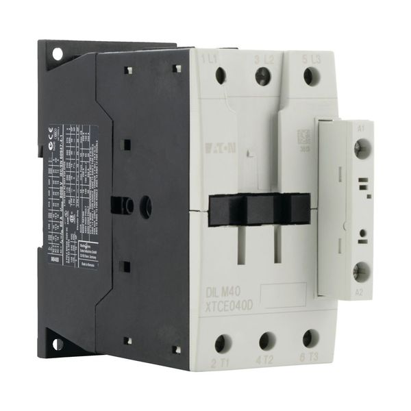 Contactor, 3 pole, 380 V 400 V 18.5 kW, 110 V 50 Hz, 120 V 60 Hz, AC operation, Screw terminals image 16