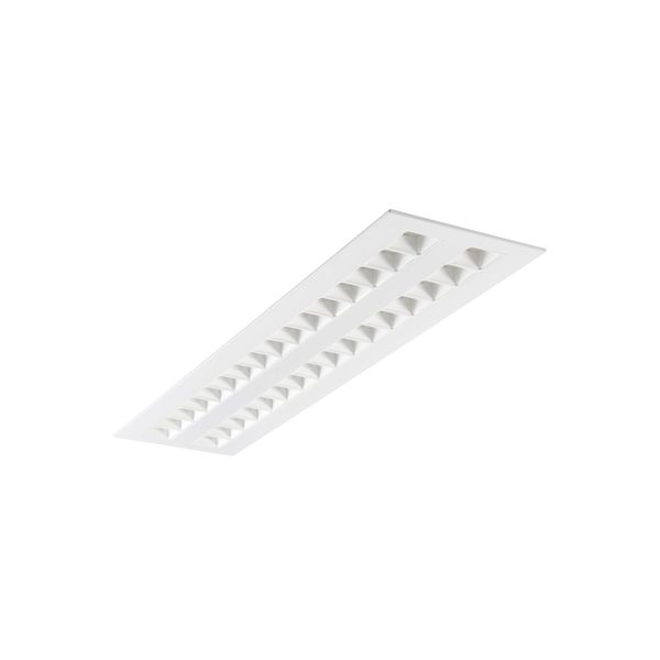 OPTIX RECESSED 1200 2L 4000K WHT SSC image 1