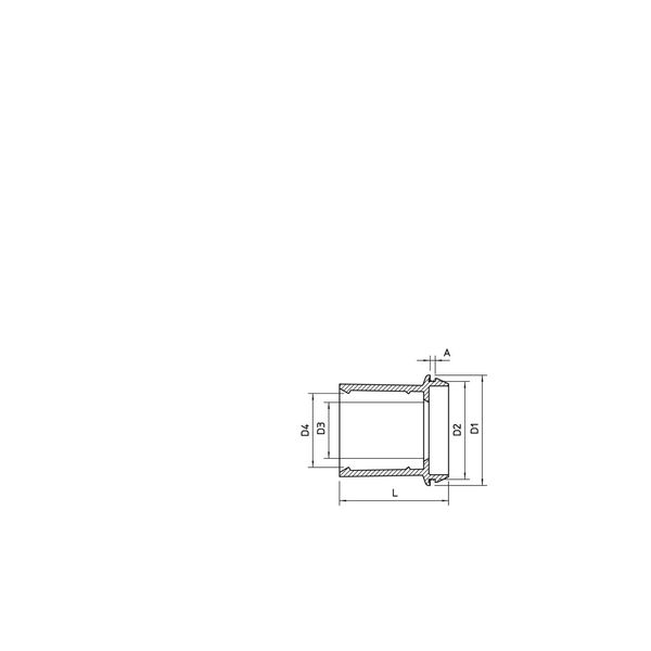 EDR 25 16-20 LGR Plug-in seal for pipes ¨25/16-20 image 2