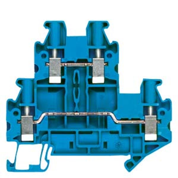 Terminal, screw terminal, two-tier,... image 1