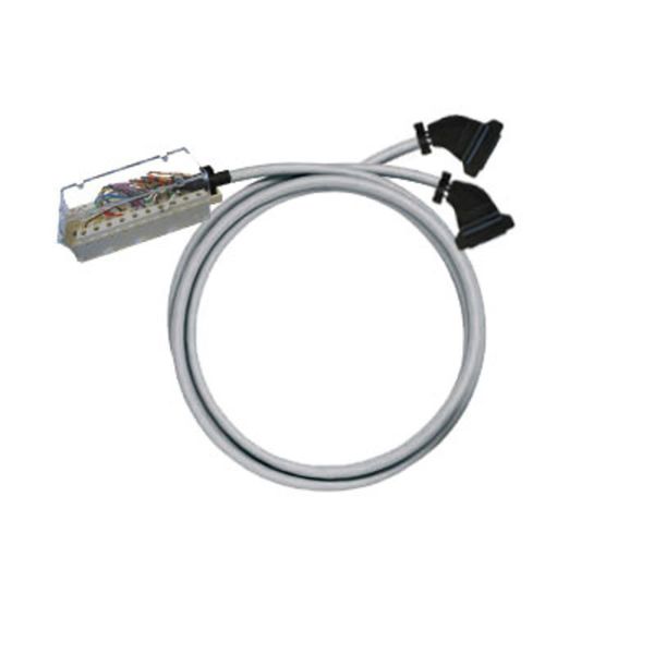 PLC-wire, Digital signals, 15-pole, Cable LiYCY, 1 m, 0.25 mm² image 1