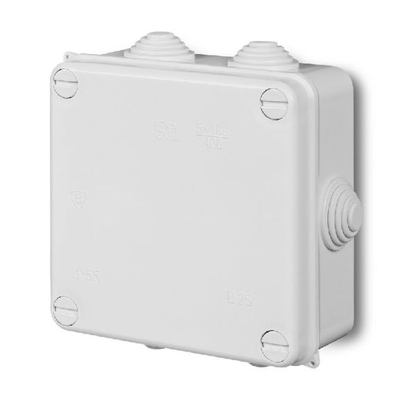 PK-4 HERMETIC JUNCTOIN BOX SURFACE MOUNTED WITH TERMINALS 5x10mm2 image 4