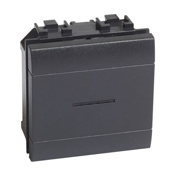 LL - 1 WAY AX SWITCH 1P 10A 2M ANTHRACITE image 2