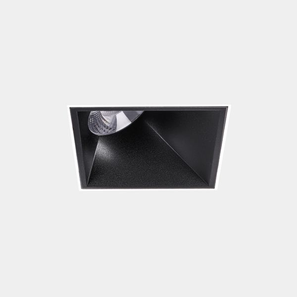 Downlight Play Deco Asymmetrical Square Fixed Trimless Emergency 11.9W LED neutral-white 4000K CRI 90 34.2º ON-OFF Trimless/Black IP54 1251lm image 1